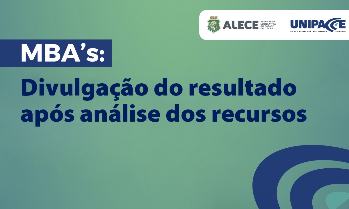 Matrícula dos classificados será de 10 a 19 de julho
