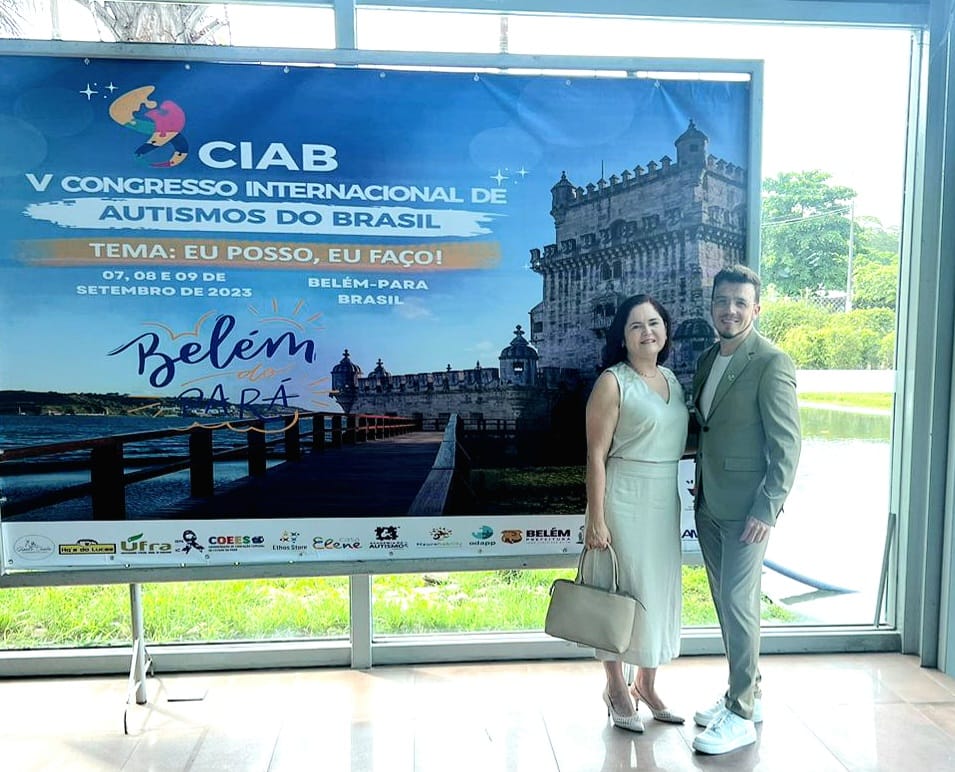 Sáskya Vaz e Bráulio teixeira representaram o Ciadi no Congresso em Belém (PA)