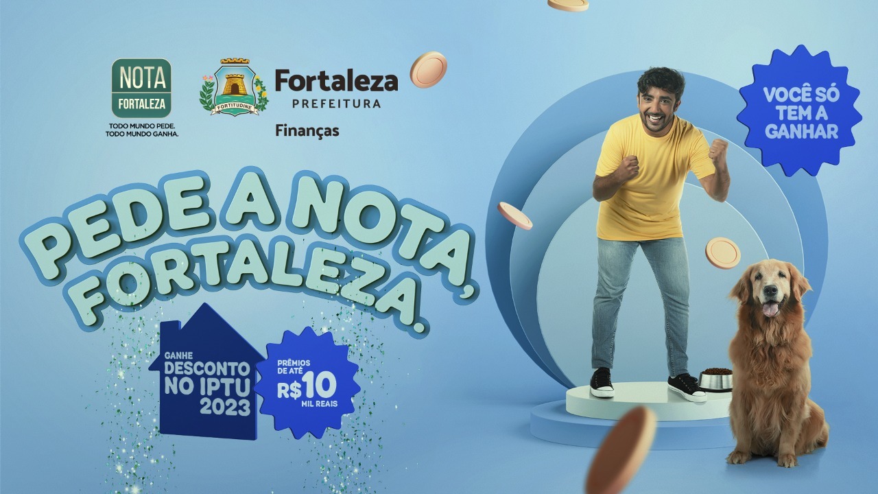 Pontos podem ser acumulados pelos participantes do Programa Nota Fortaleza