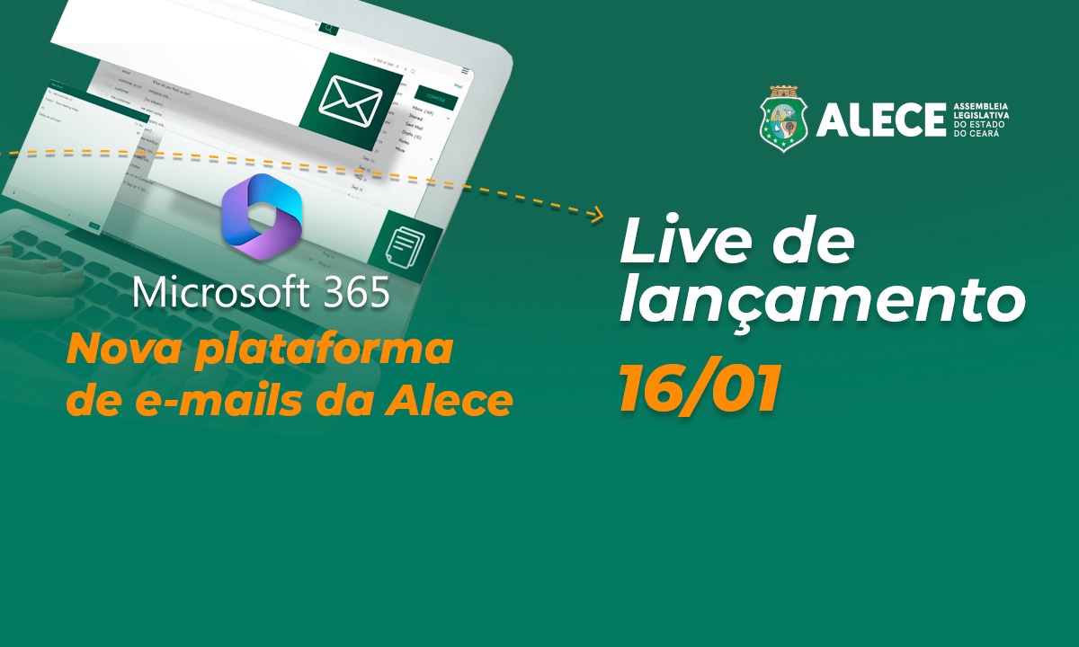 Live será ministrada por Eduardo Taka,  orientador em produtividade nas plataformas Microsoft e Google