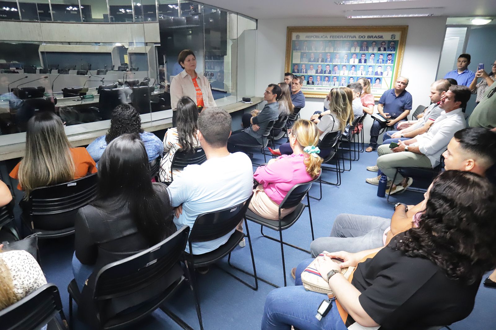 Plenário 13 de Maio é um dos espaços visitados pelos estudantes