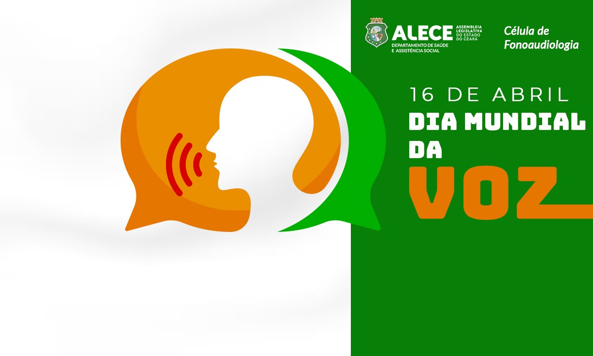 Campanha terá início nesta terça-feira, 16 de abril, Dia Mundial da Voz
