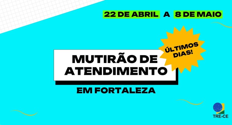 Mutirão envolve seis pontos em Fortaleza