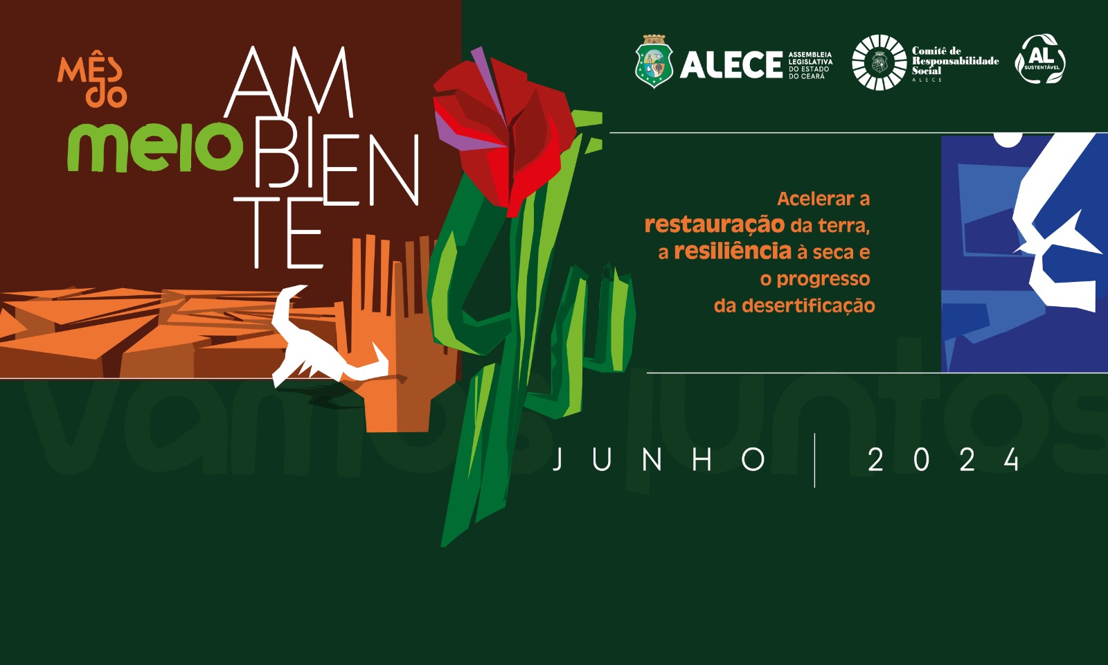 Setores da Alece receberão a blitz ambiental de 17 a 21 de junho