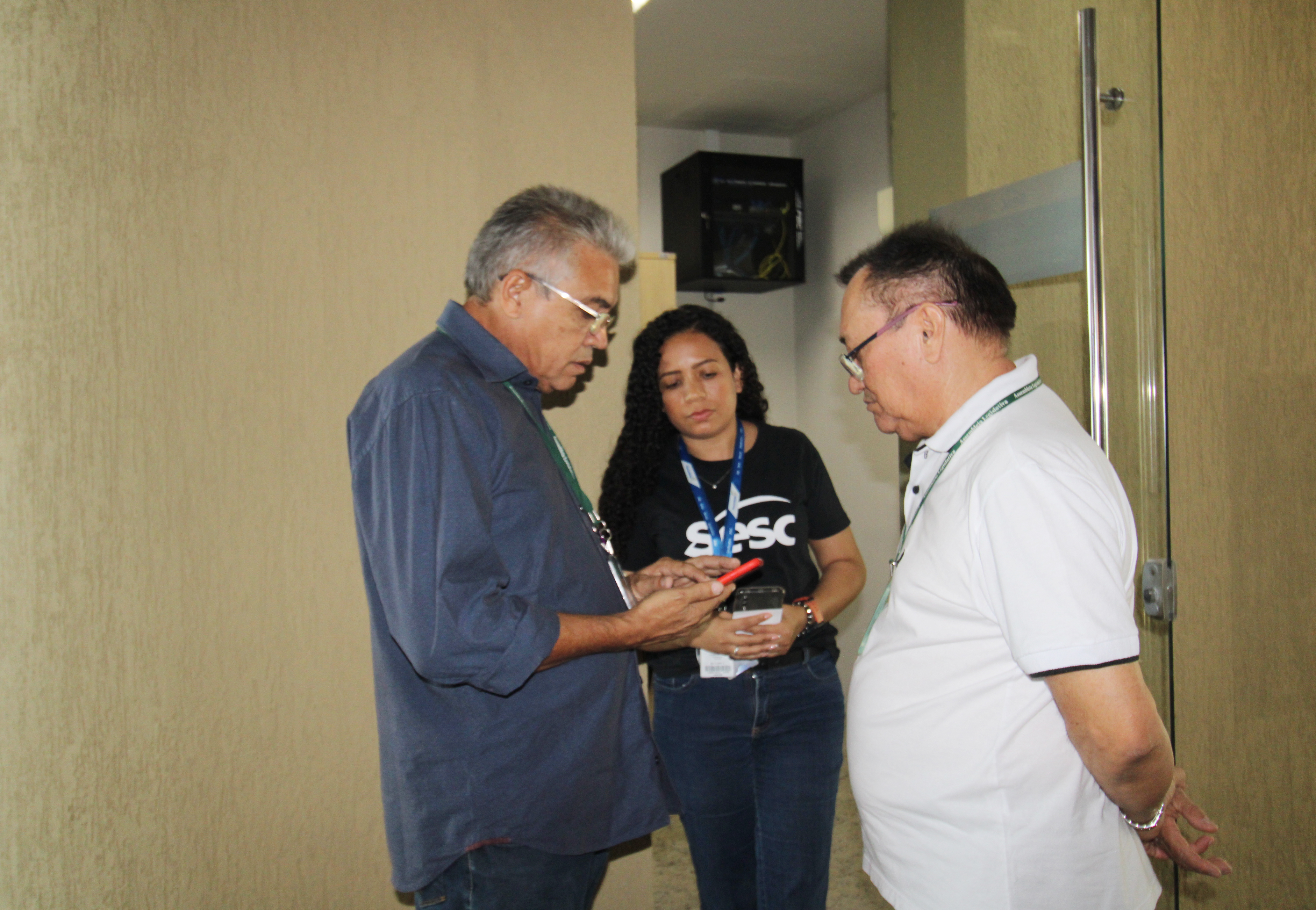 Pré-cadastro presencial, realizado nesta quinta-feira (01/08)