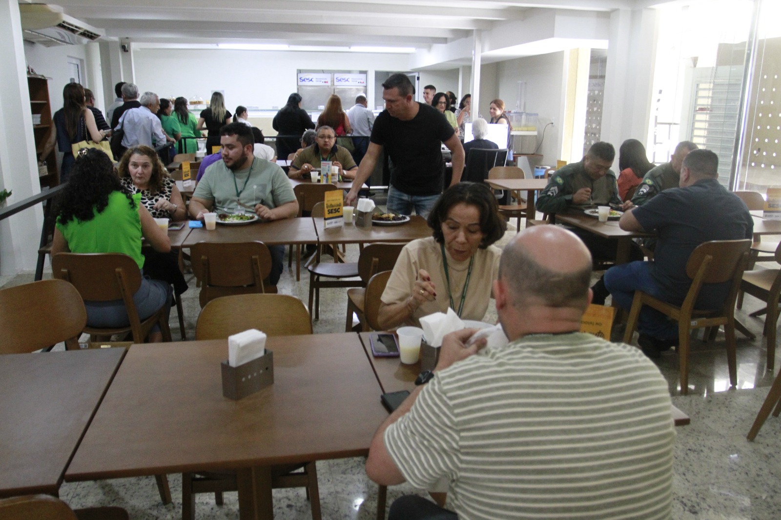 Restaurante tem capacidade para atender até 240 clientes por dia, para almoço