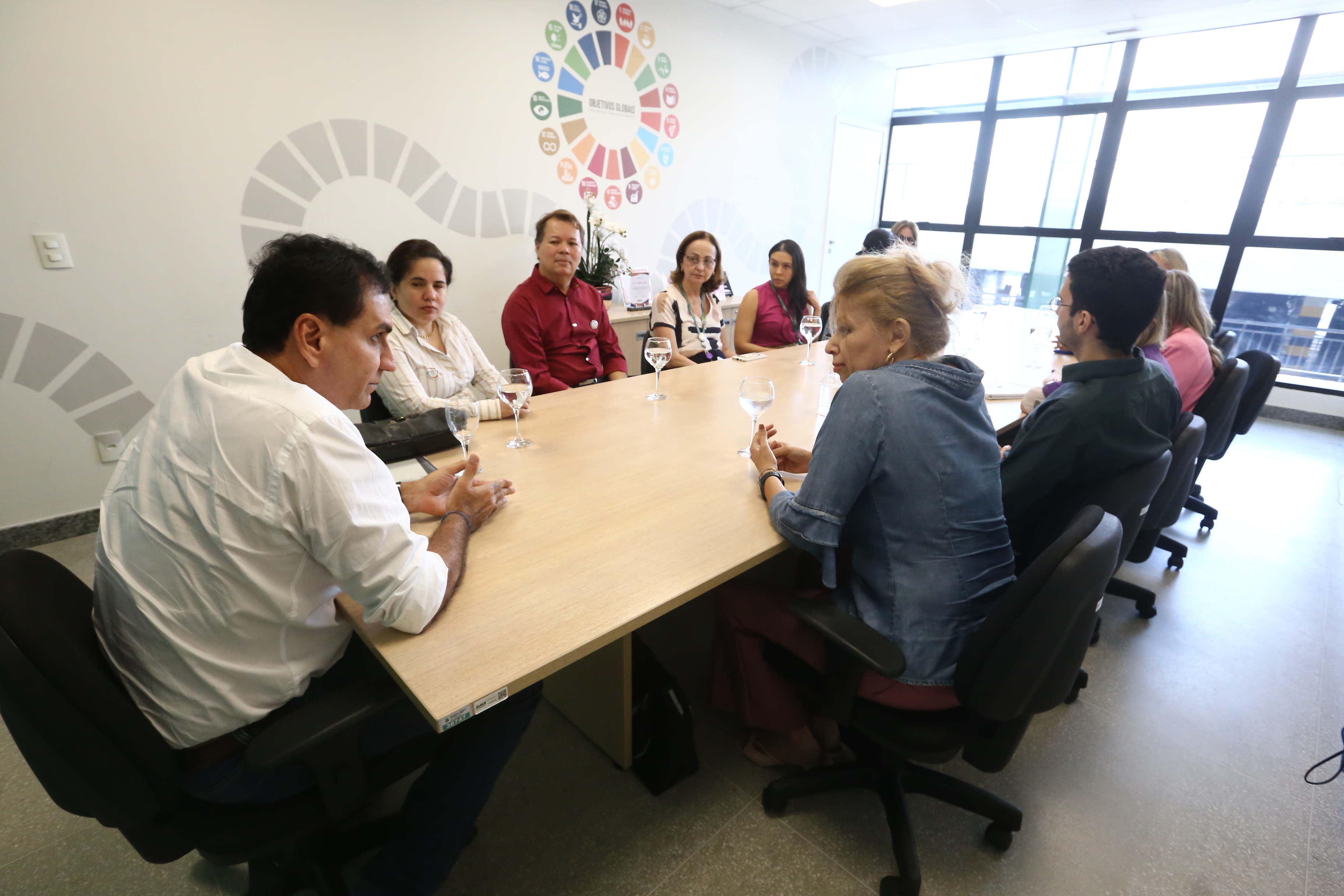 Participantes da reunião discutiram formas de desenvolver trabalhos conjuntos na área da sustentabilidade