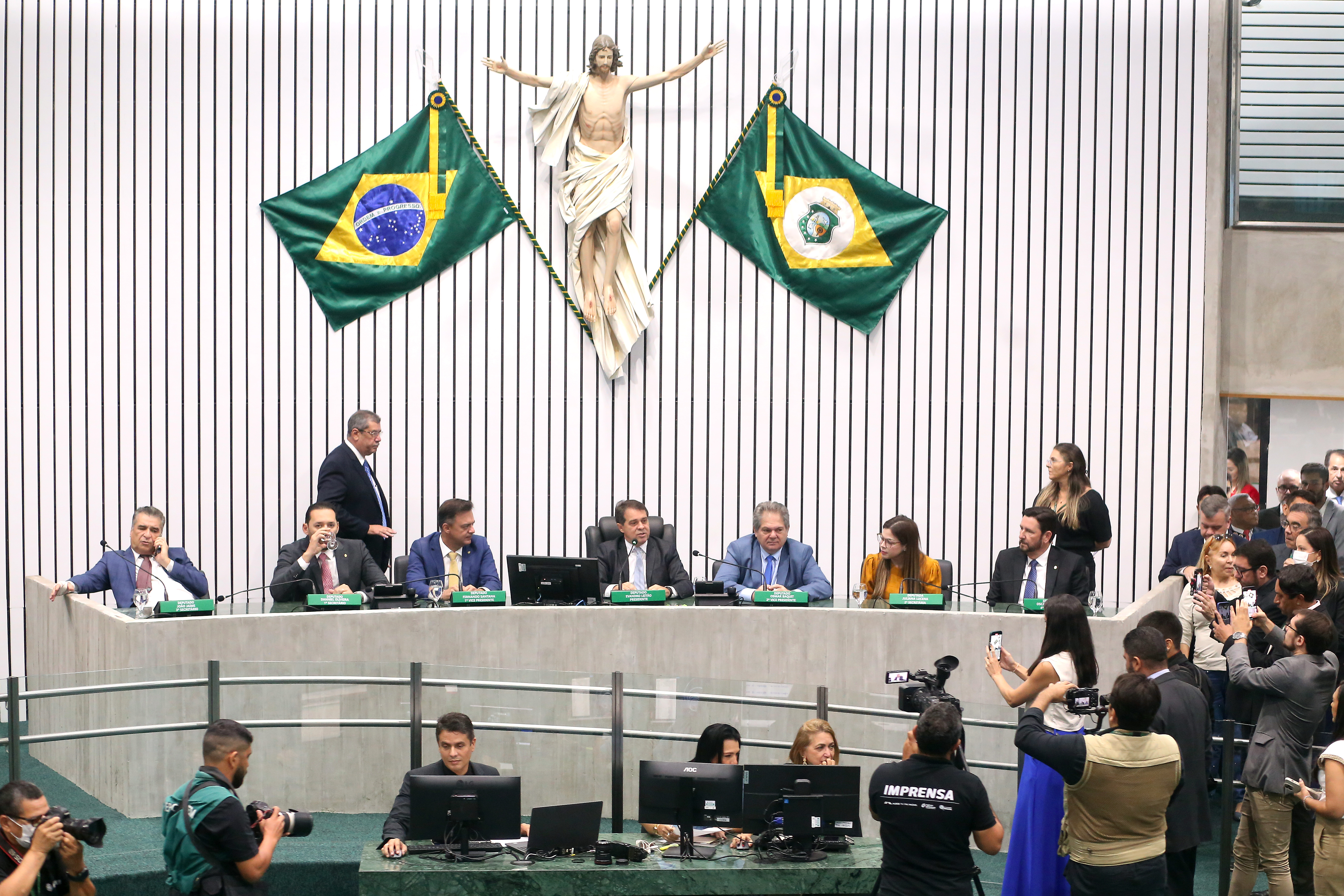 Eleição da Mesa Diretora da Alece foi realizada nesta segunda-feira (02/12)