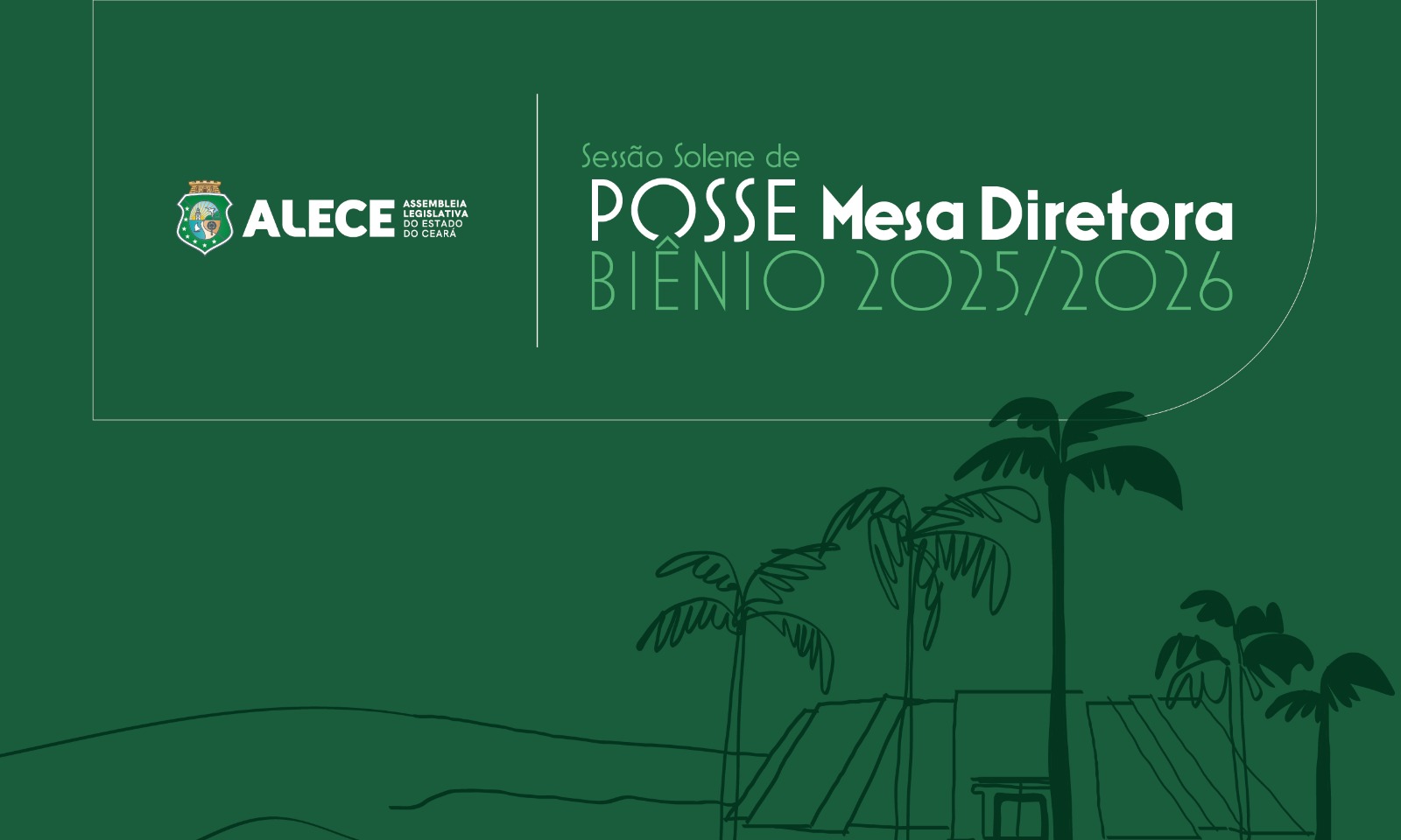 Mesa Diretora foi eleita em dezembro de 2024