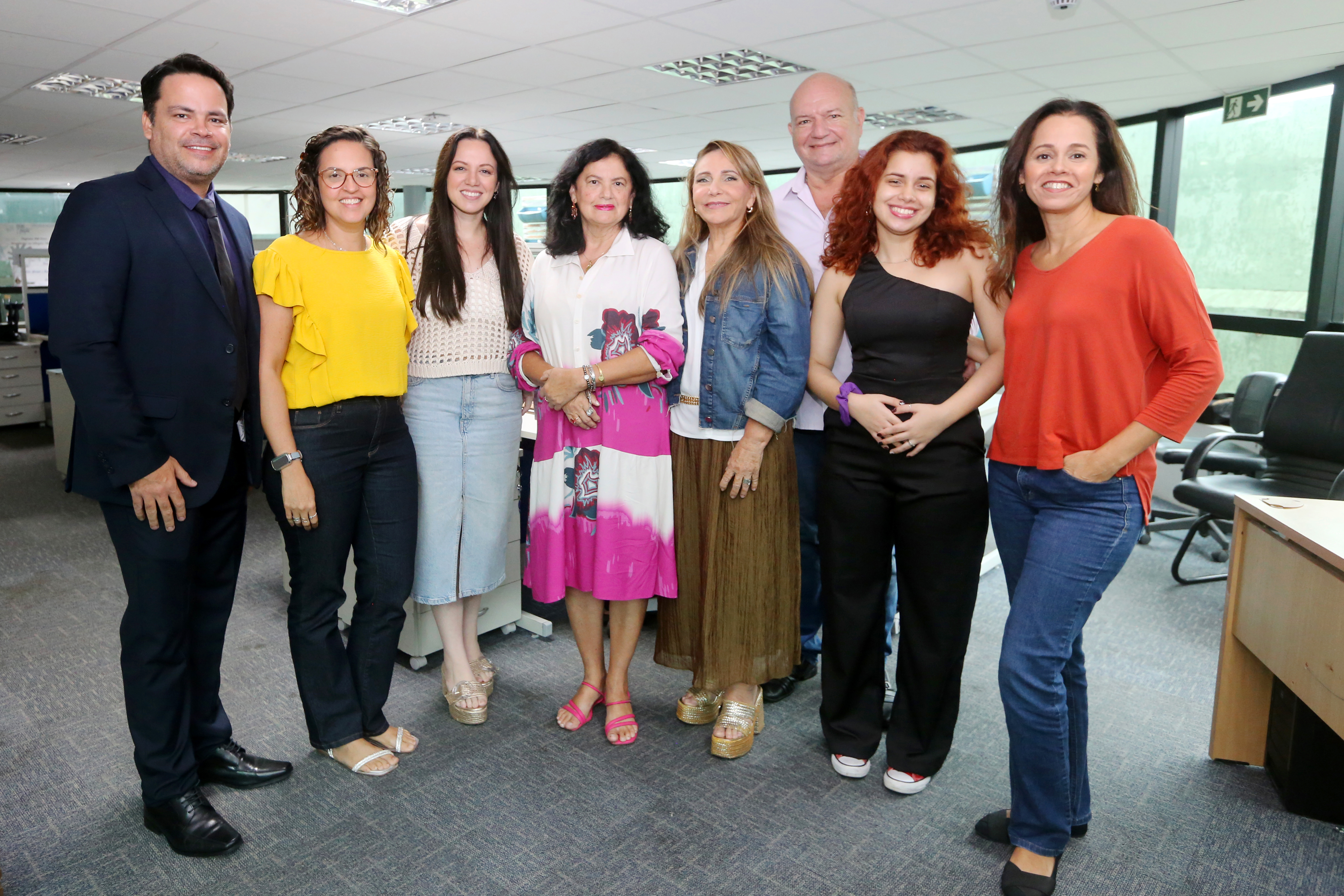 Parte da equipe da Alece TV que oferece comunicação de qualidade para a população cearense