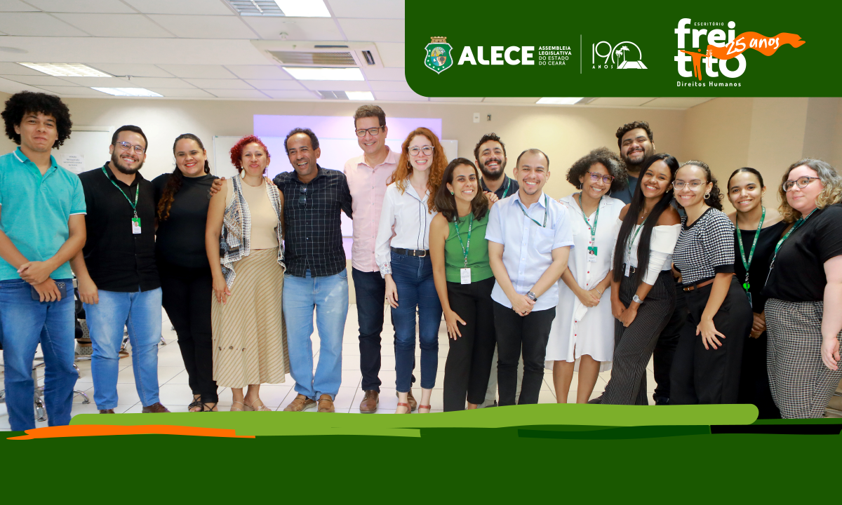 Equipe do EFTA conta com advogados, advogadas, estagiários e estagiárias e servidoras da área administrativa