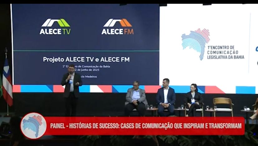 Servidor Márcio Medeiros representou a Alece no evento, realizado em Salvador