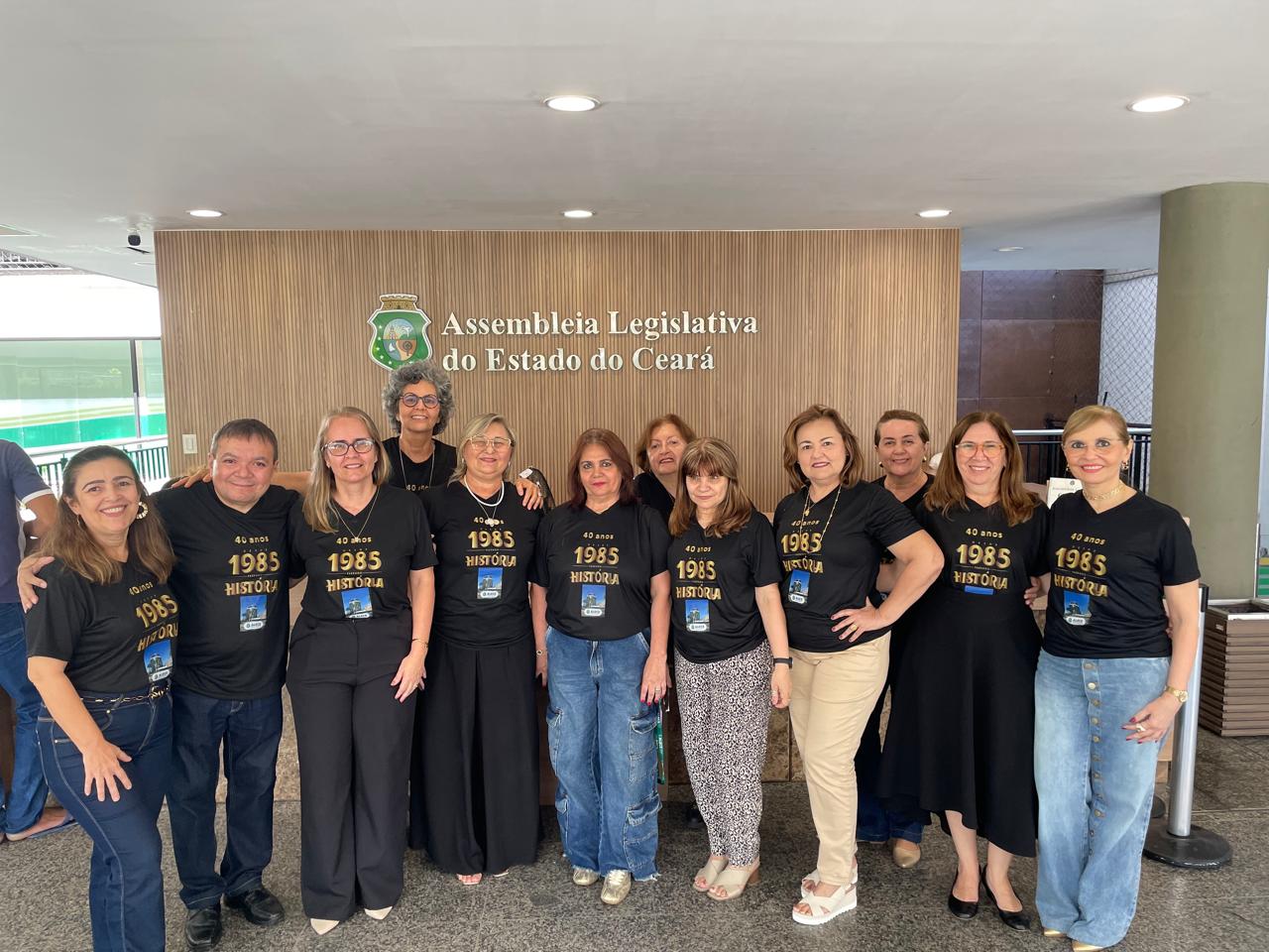 Equipe celebrou 40 anos de atividades na Alece