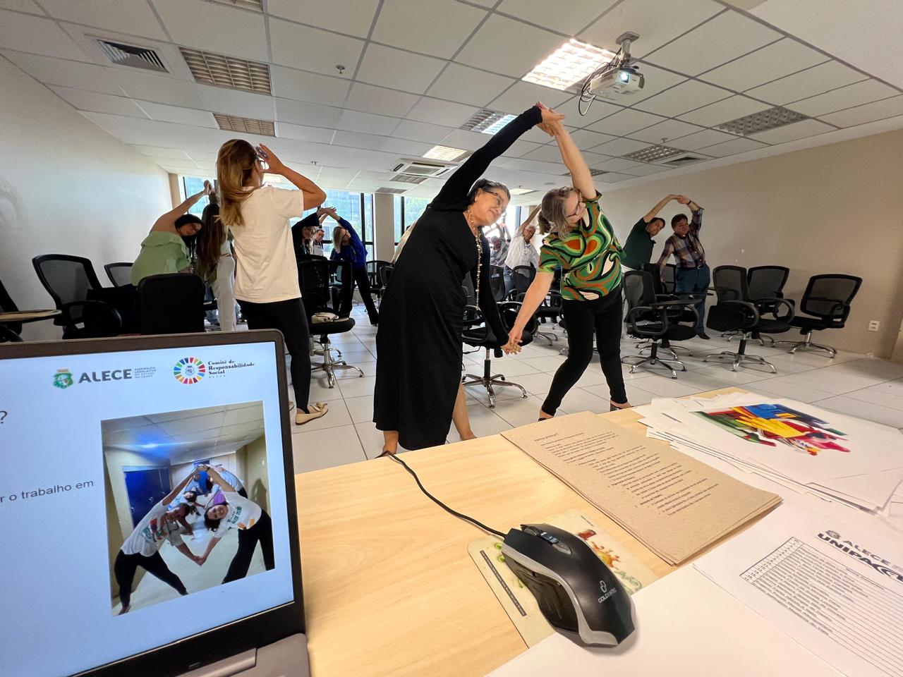 Além da ação contínua nos setores da Alece, ações de prevenção também são realizadas durante eventos da Casa