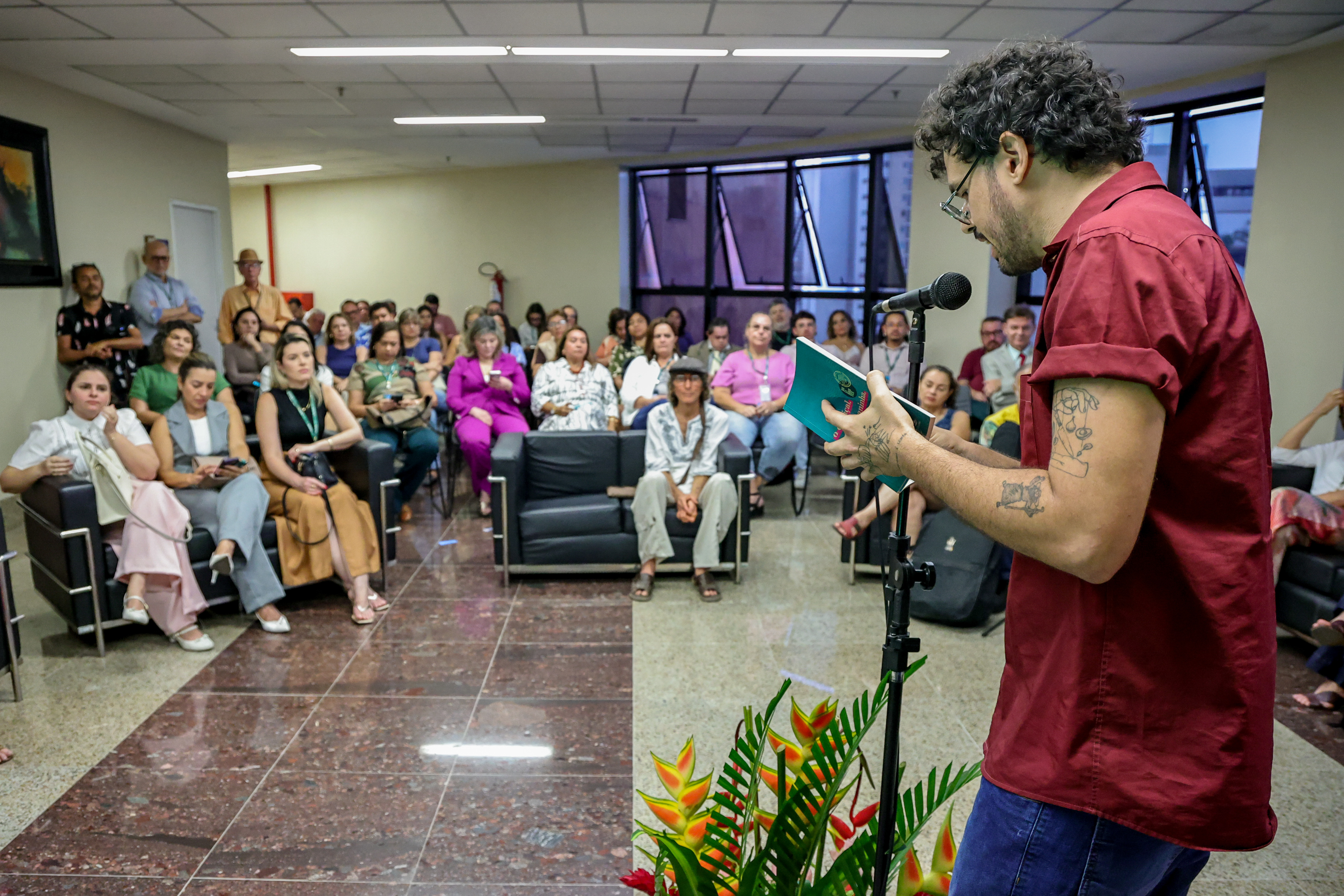 Evento transformou a Alece em um palco cultural