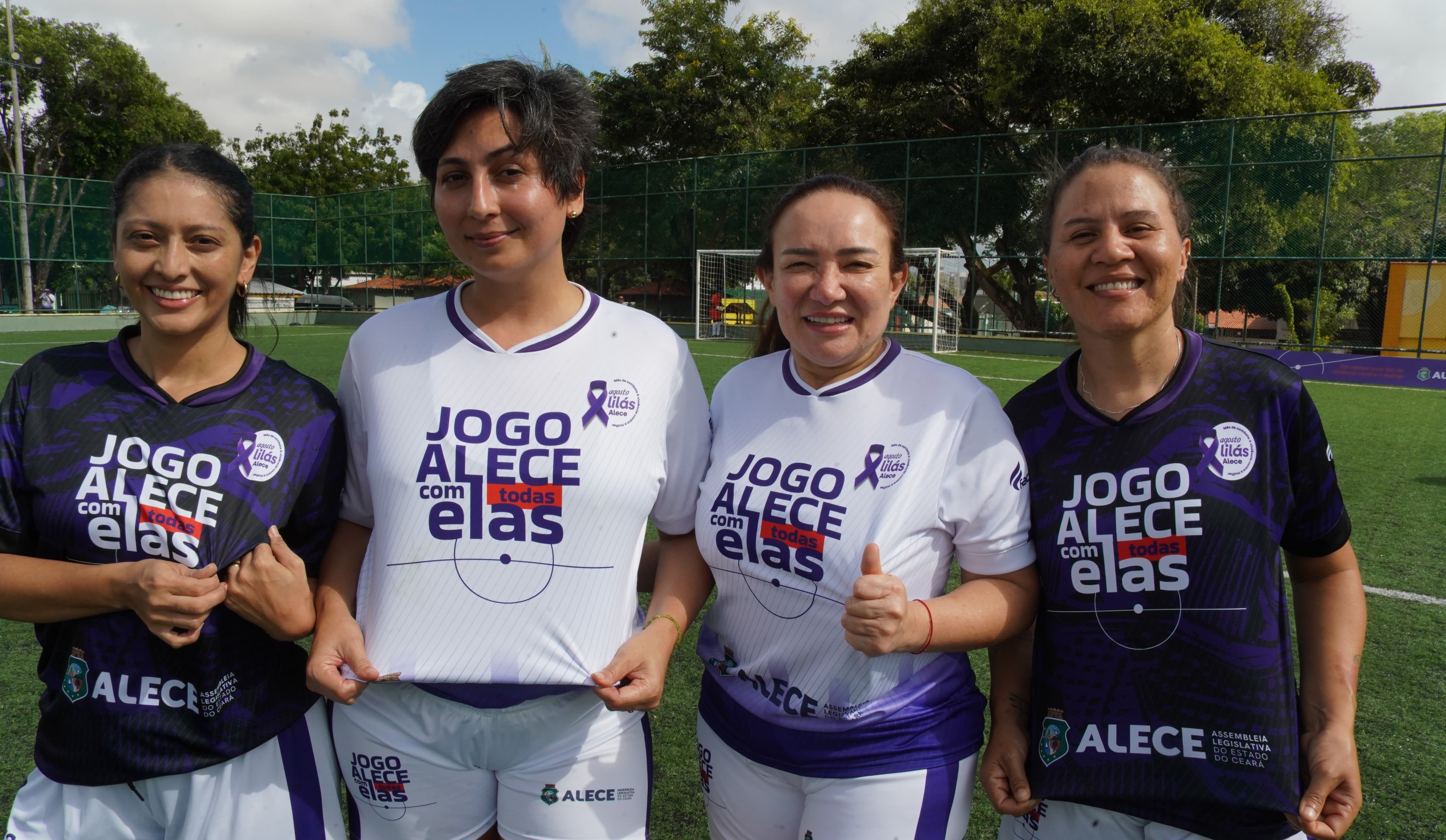 Jogo Alece com Todas Elas aconteceu neste domingo na Areninha Paulo Benevides