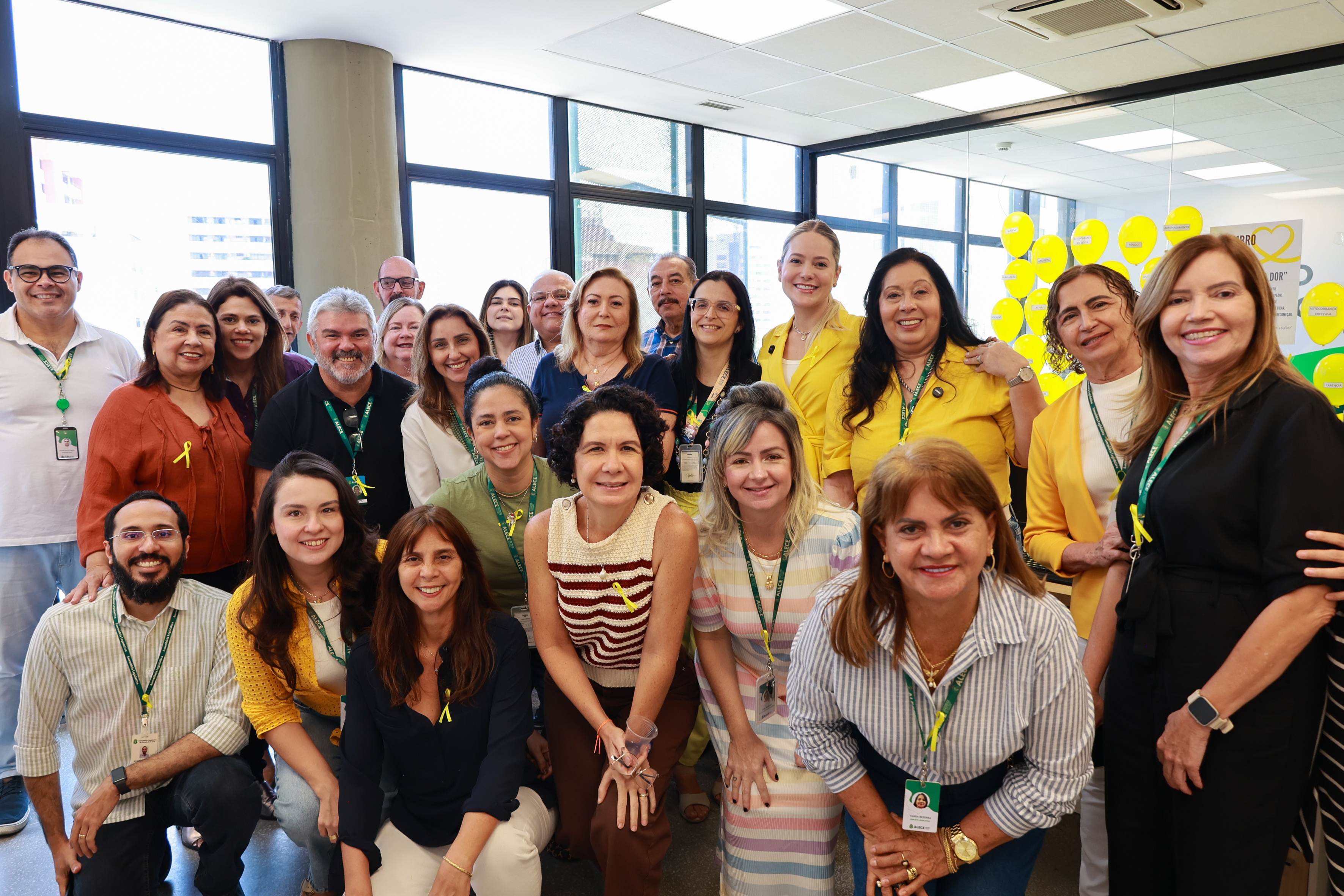 Alece promove diversas atividades com o público interno durante o Setembro Amarelo