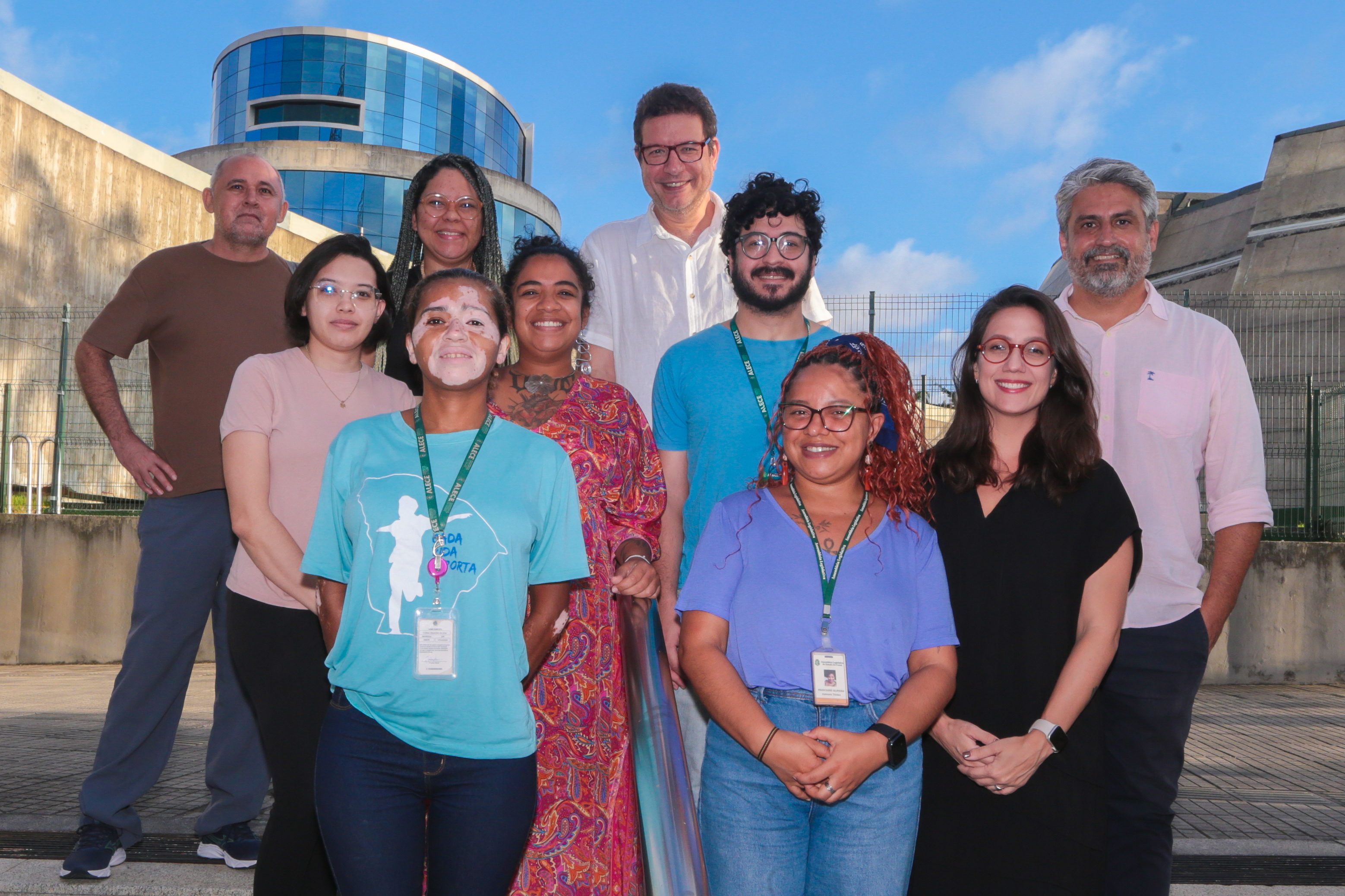 Parte da equipe do comitê, que foi instituído em 2016