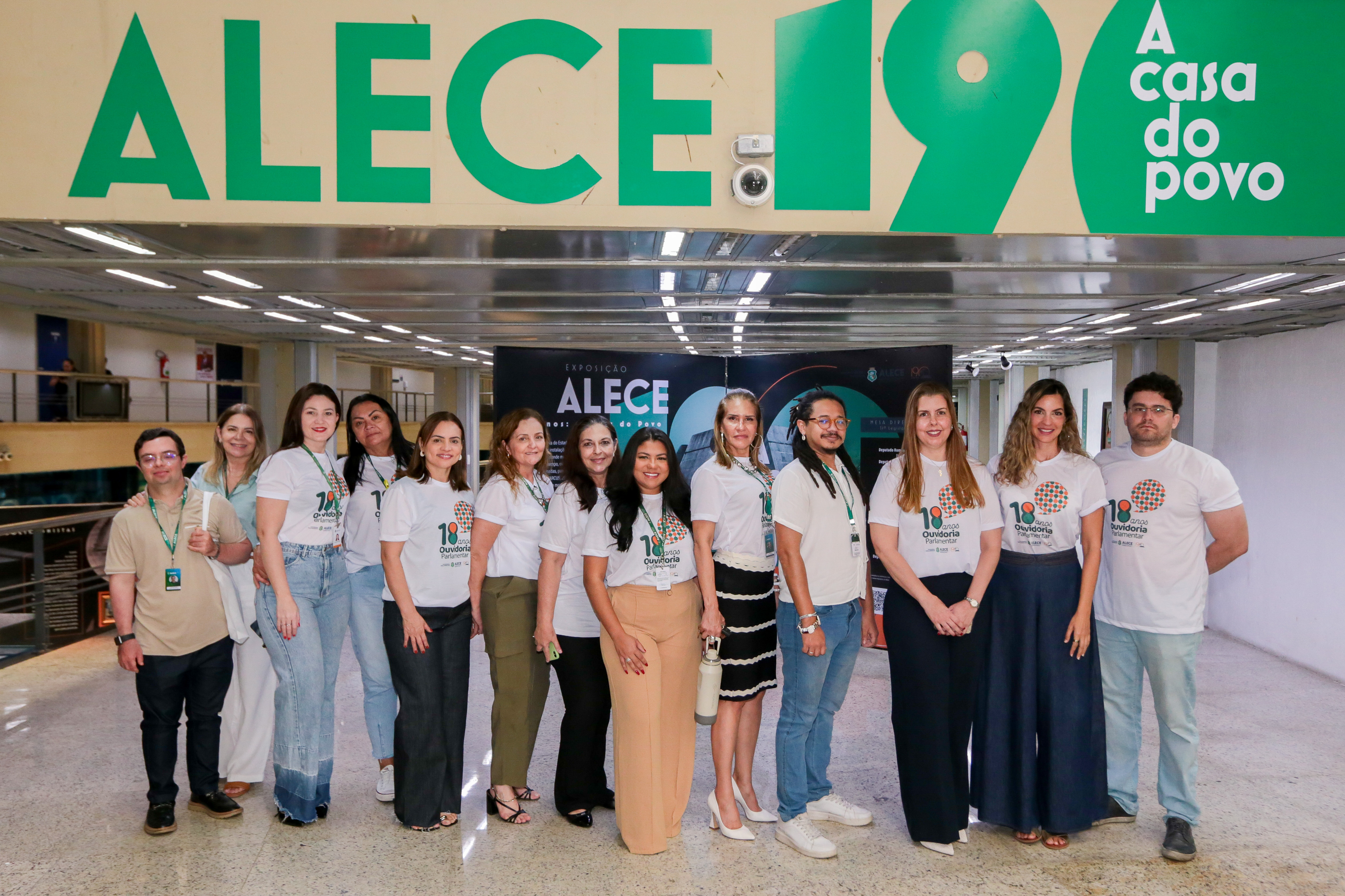 Equipe da Ouvidoria Parlamentar fez a visita guiada durante a ação Sextou no Malce