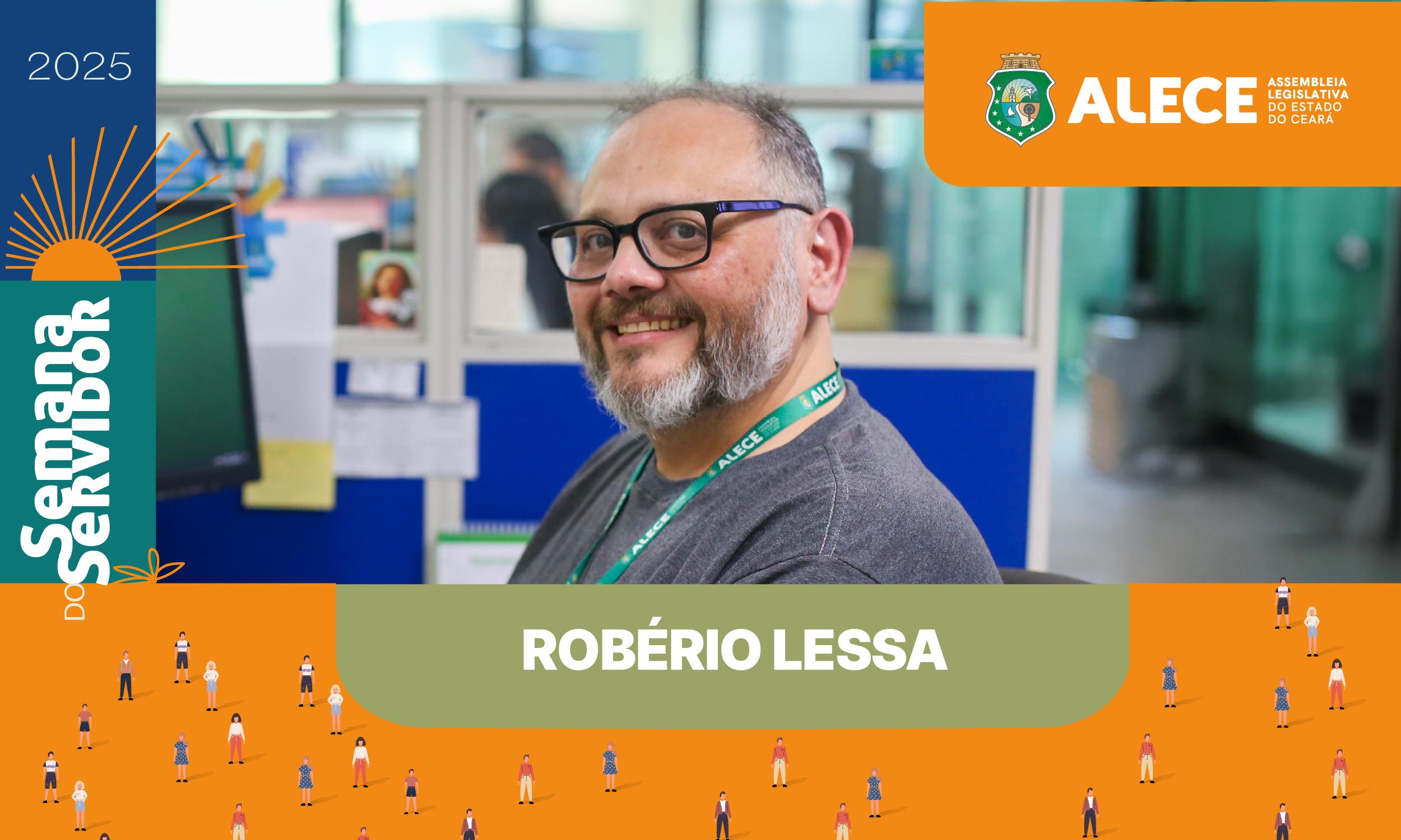 Robério está na Alece desde 2007, um ano depois da fundação da Alece TV