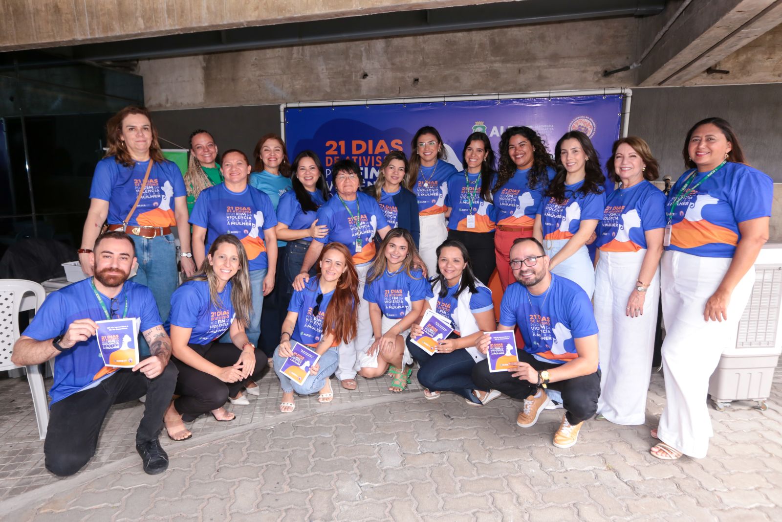 Equipe da Procuradoria Especial da Mulher da Alece