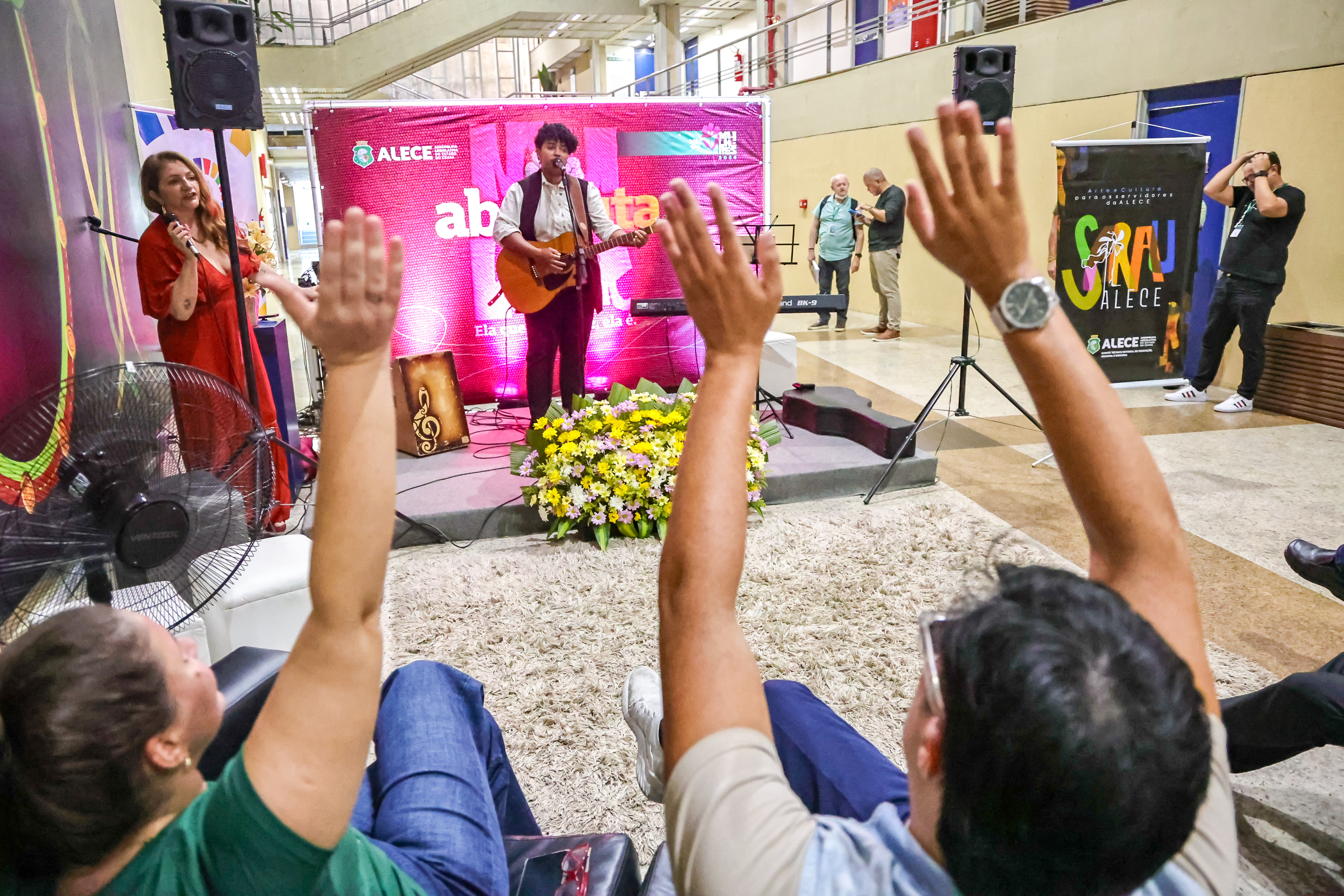 Evento abriu espaço para a descoberta de talentos