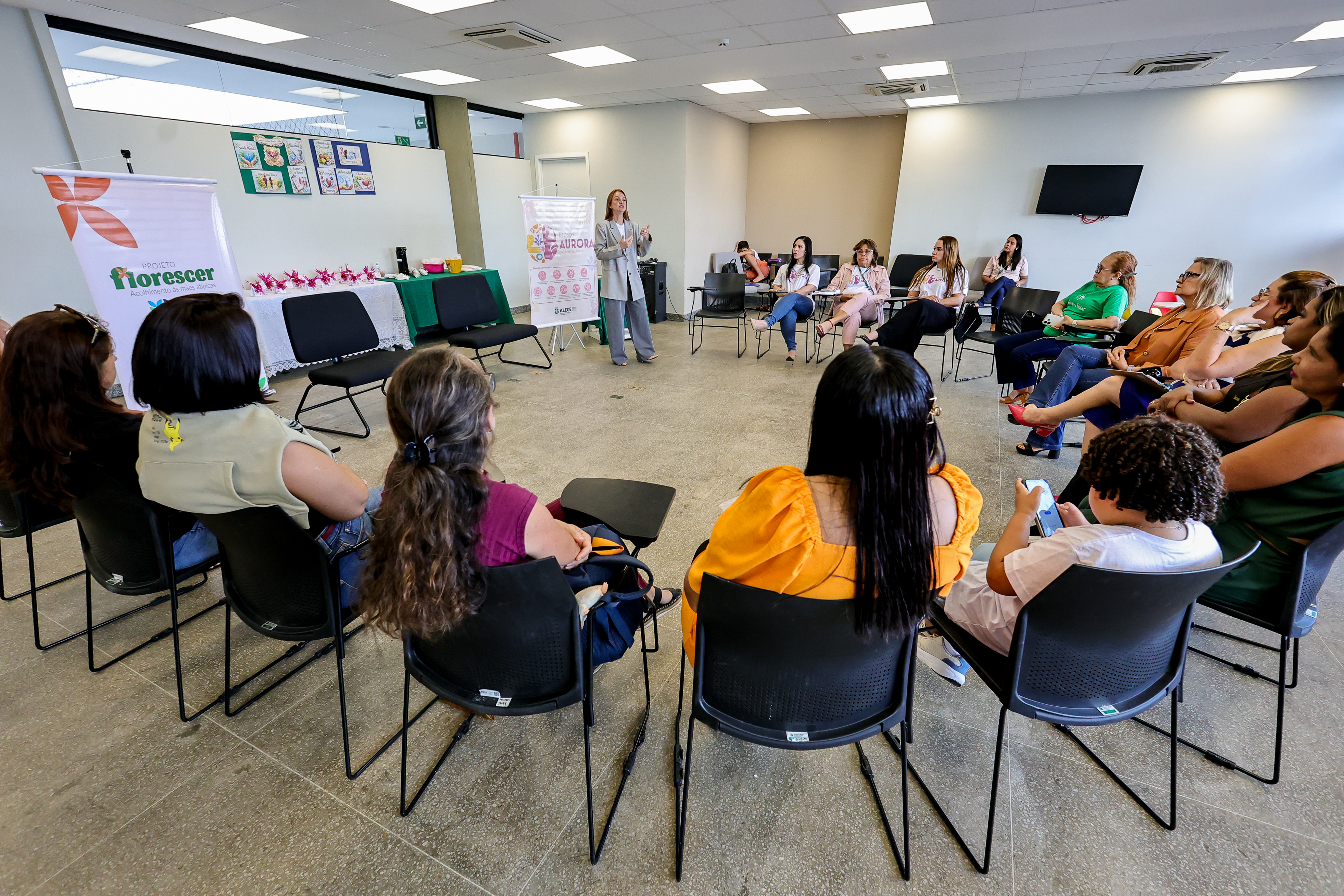 Edição do Projeto Florescer reforçou a ideia de que quem cuida também precisa ser cuidado